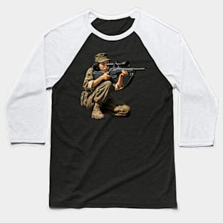 Sniper Girl Baseball T-Shirt